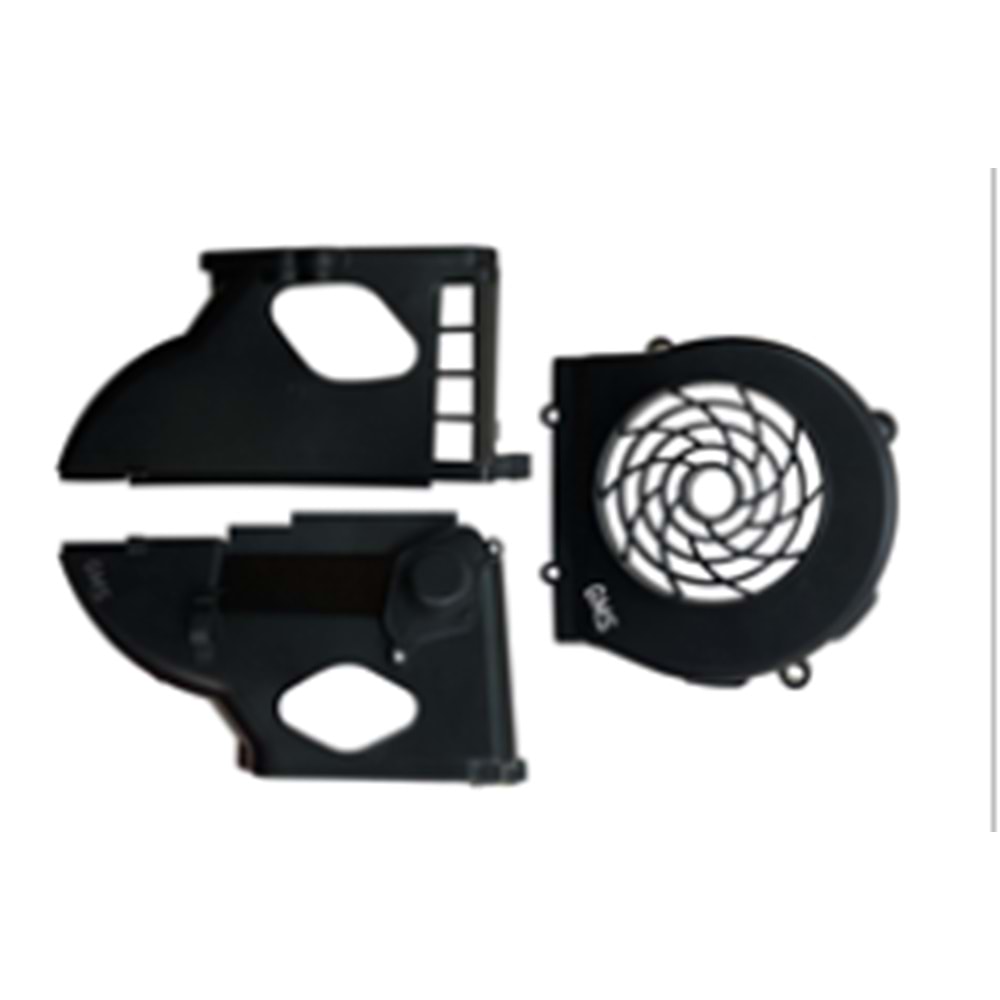 FAN KORUMA KAPAĞI ALT/ÜST+PERVANE KAPAK 50 SCOOTER
