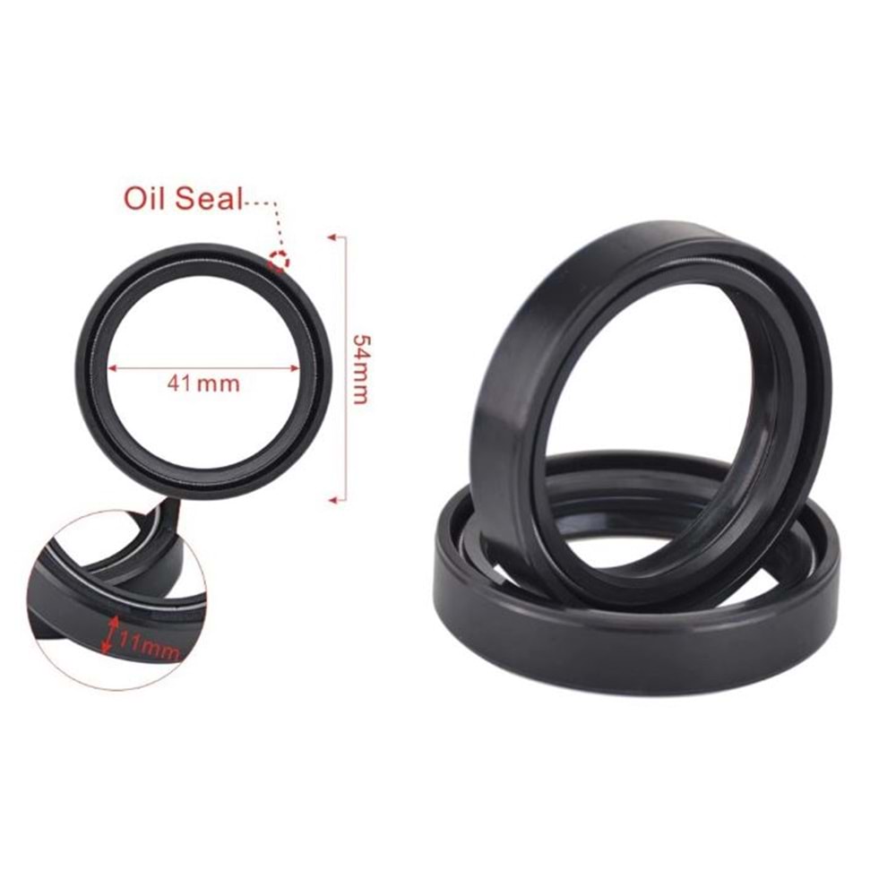 ÖN AMORTİSÖR KEÇESİ - 41x54x11 JETMAX KUBA 200 CROSS-NC 750-CF 400-CF 650