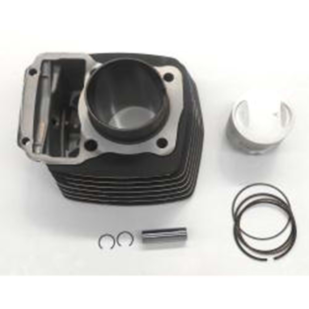 SİLİNDİR KOMPLE 65.50mm-15p-69boy CG200 siyah TVR