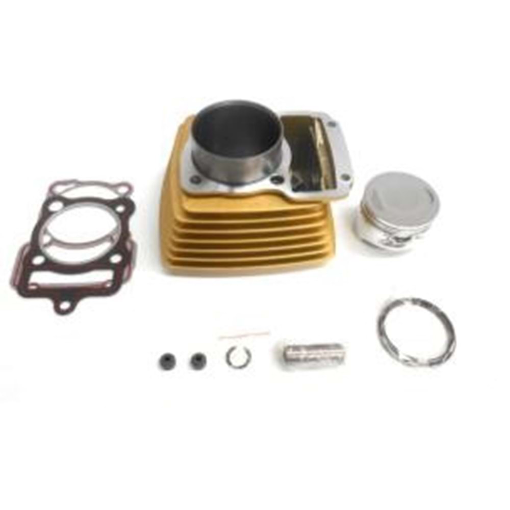 SİLİNDİR KOMPLE 62.00mm-13p-69boy çıta CG150 sarı