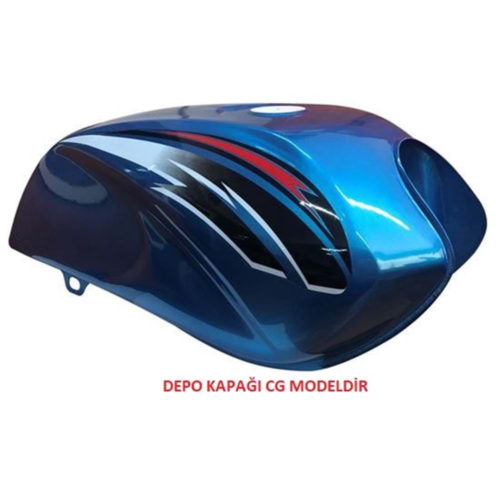 BENZİN DEPOSU ÇELİK/FALCON Mavi SK100-3 SPORT