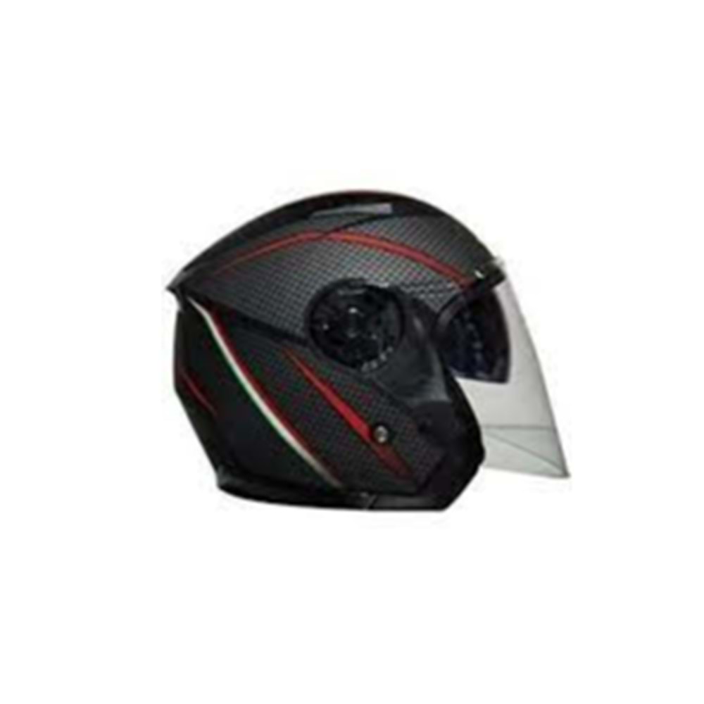 KASK ÇENESİZ gözlüklü