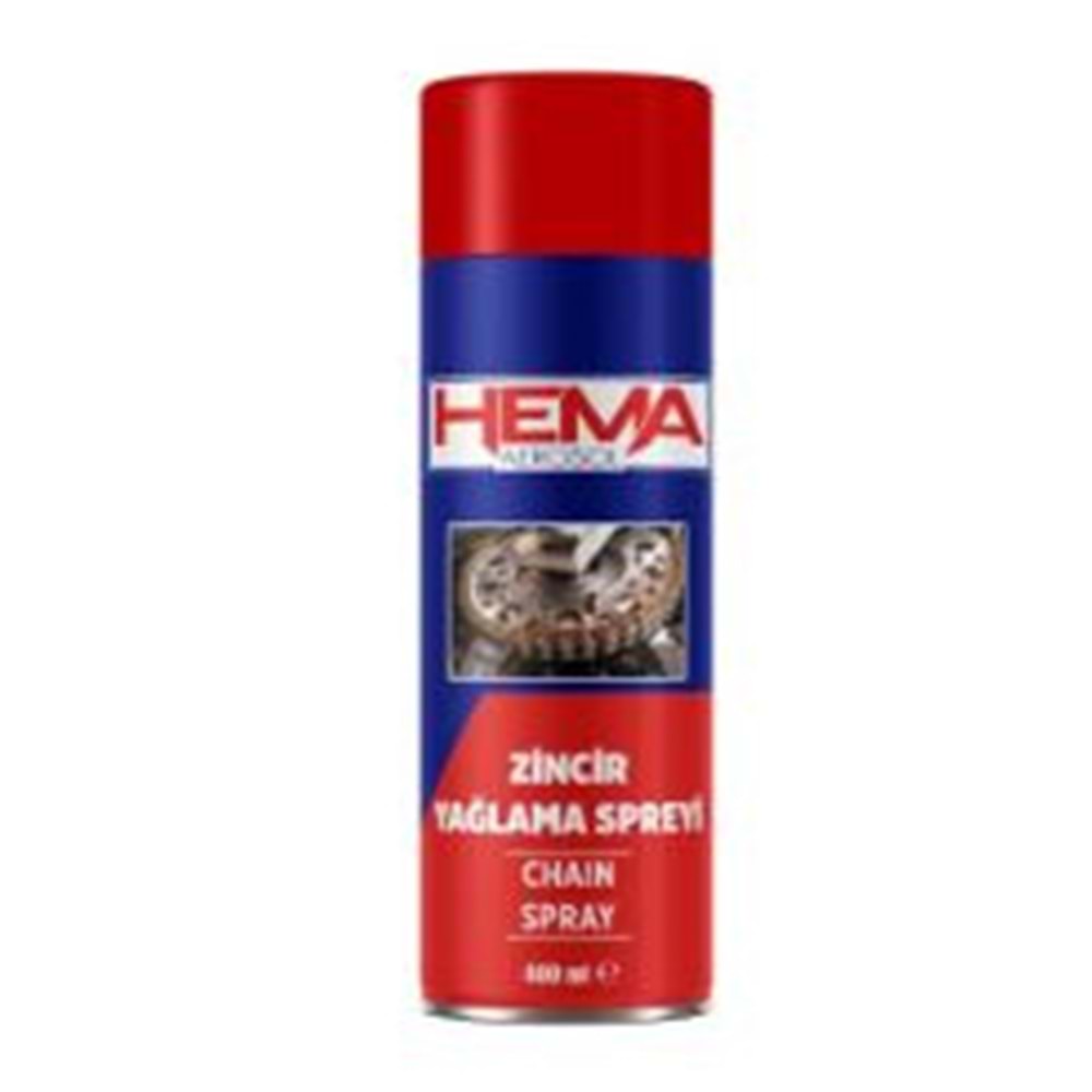 ZİNCİR YAĞLAMA SPREYİ 400ml HEMA