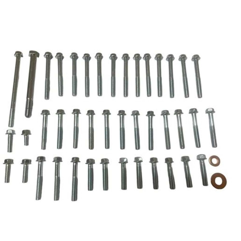 MANYOTA+DEPRAJ KAPAK VİDA TAKIMI 44 PARÇA CUB