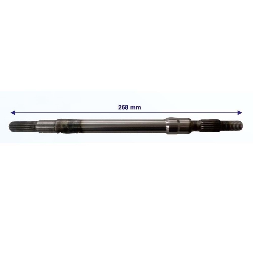 AKS MİLİ E-BİSİKLET ASİST DS KISA SOL 268mm