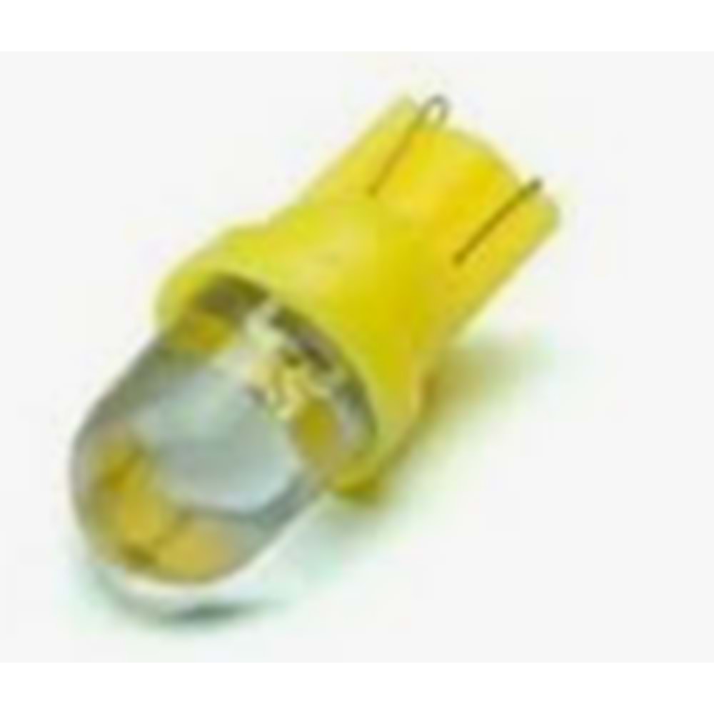 12V DİPSİZ LEDLİ AMPÜL sarı