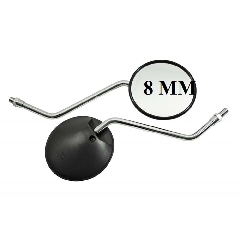 AYNA YUVARLAK AGK 8mm TAKIM