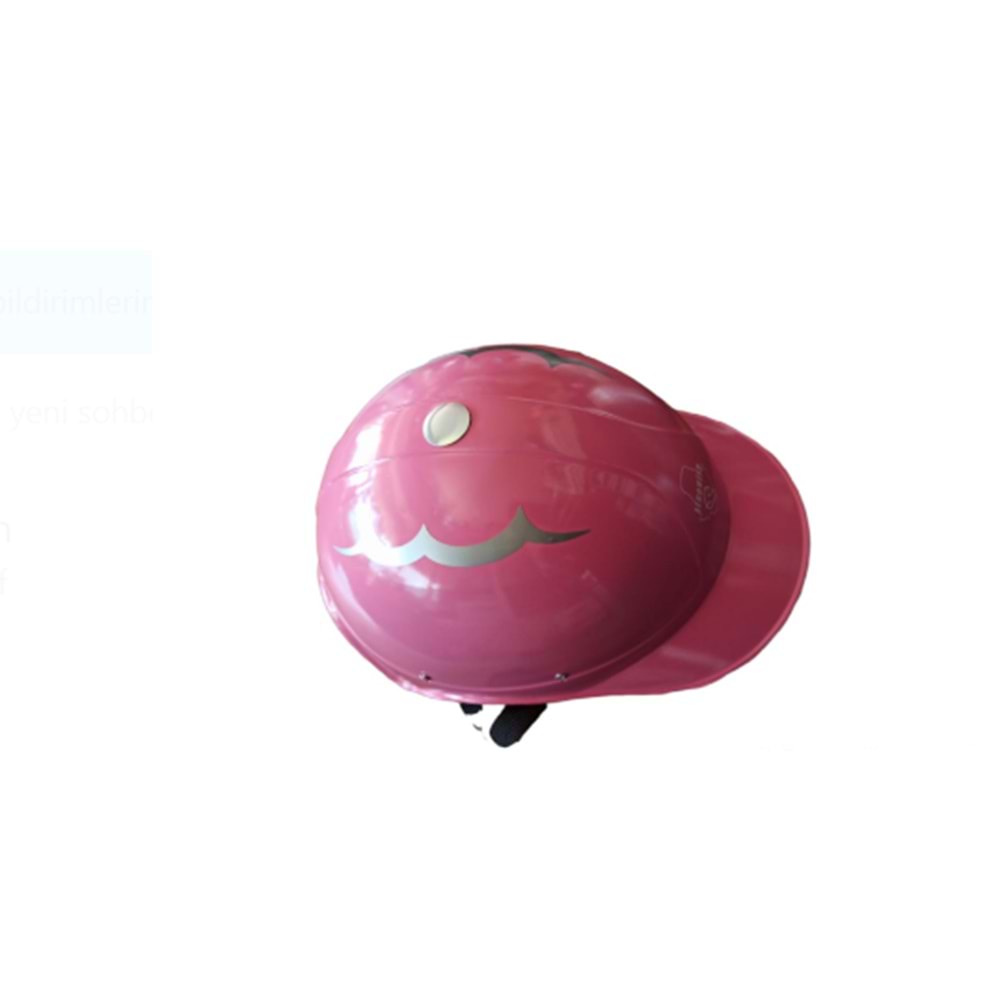 KASK JOKEY TİP CAMLI PEMBE