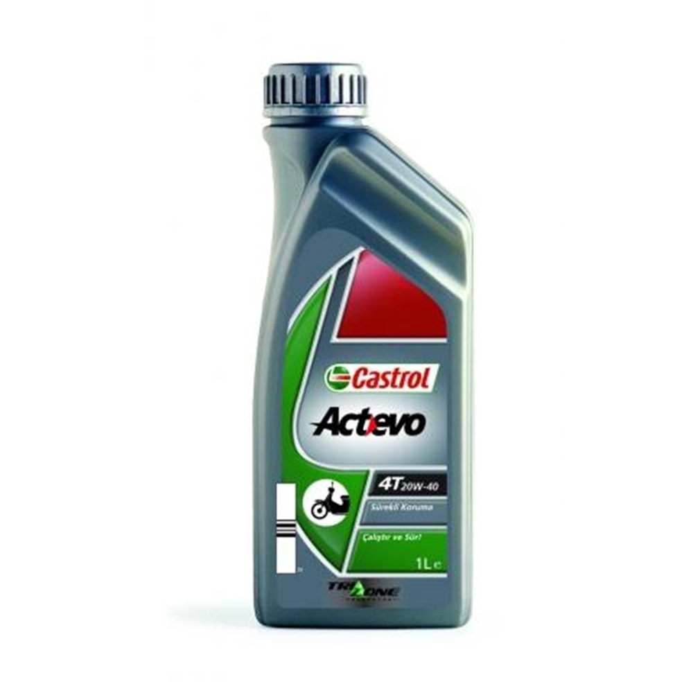 YAĞ 1 LT 20/40 CASTROL ACTEVO (12li paket)