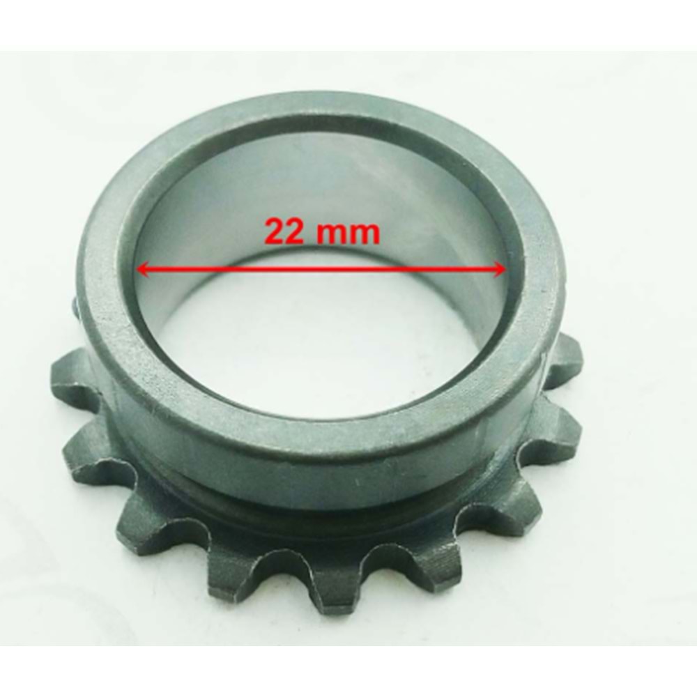 125 MH-MR-MC EKSANTRİK ALT DİŞLİ 16T ÖM
