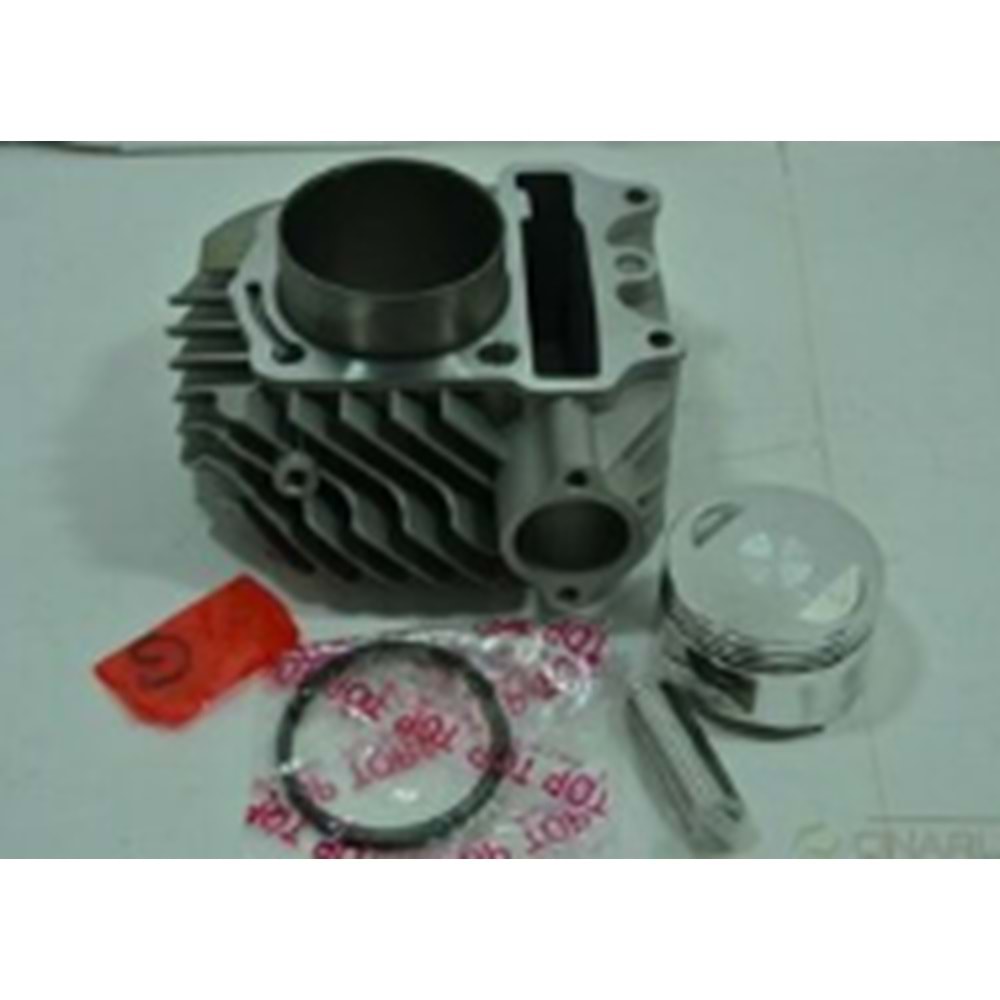 SİLİNDİR KOMPLE 57.40MM-15p-69boy 150cc SCOOTER ZAT 86.5 çapraz