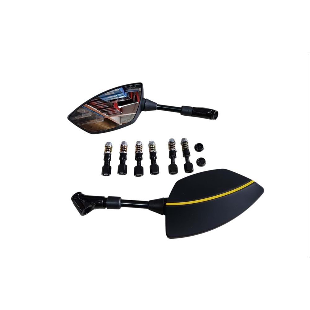 ŞERİTLİ AYNA 10MM HSB SARI