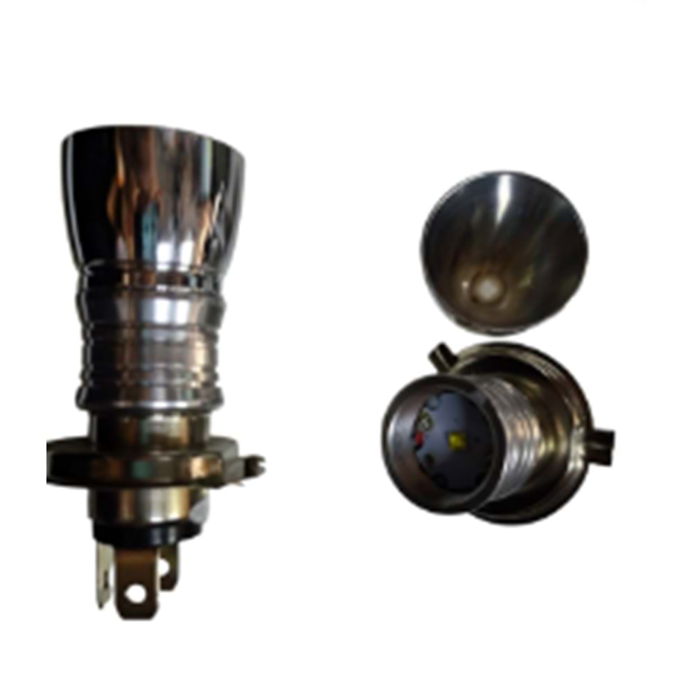 ZENON LED AMPUL 12V 85V/8W 3 FİŞLİ ÇANAKLI (TASLI)