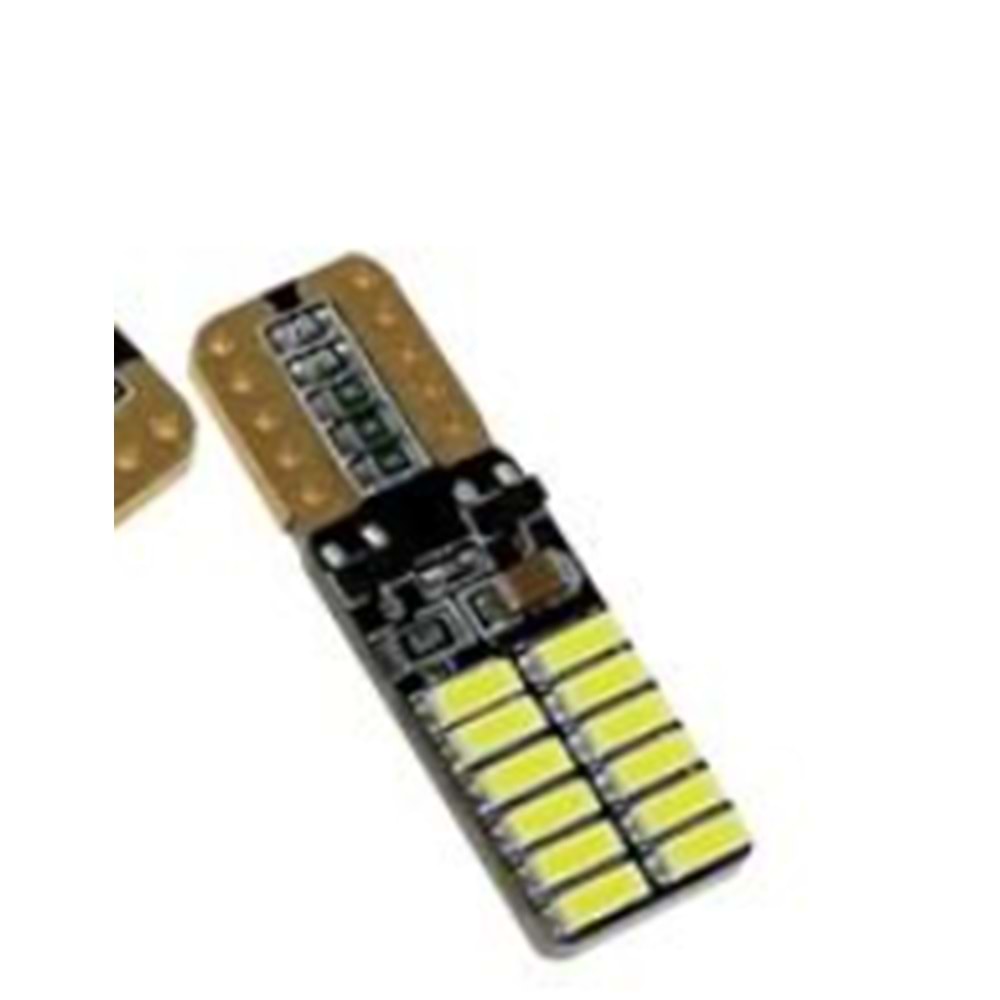 12V DİPSİZ LEDLİ AMPÜL BEYAZ NİKEN 24 LED