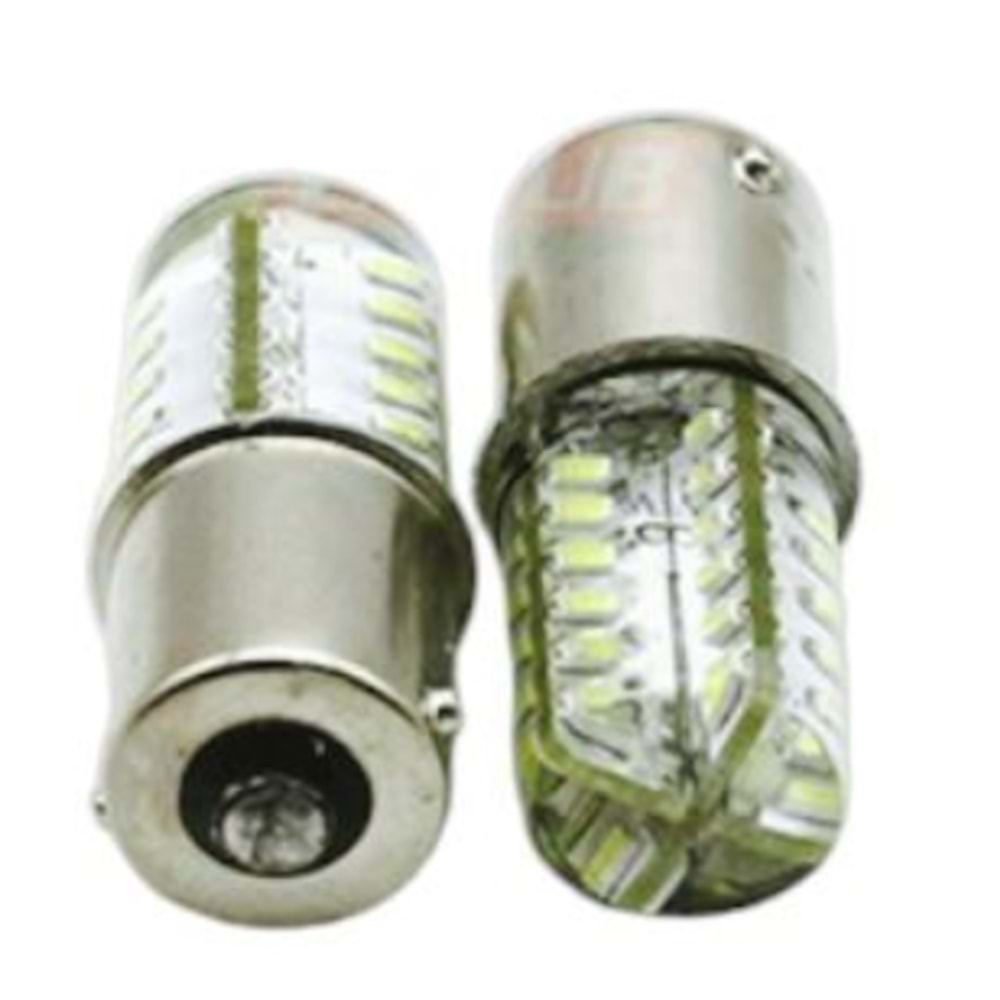 12V 21W LED AMPÜL KIRMIZI 48 LEDLİ