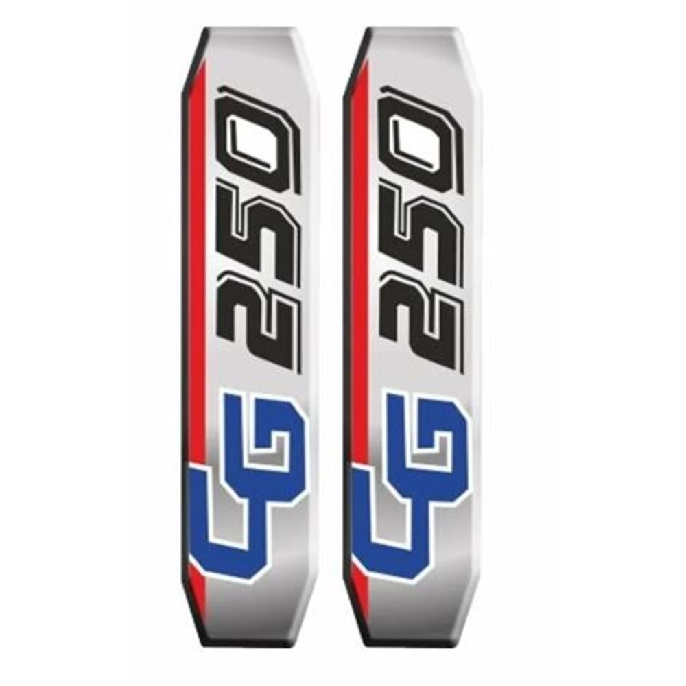 YAN KAPAK YAZISI DAMLA CG 250