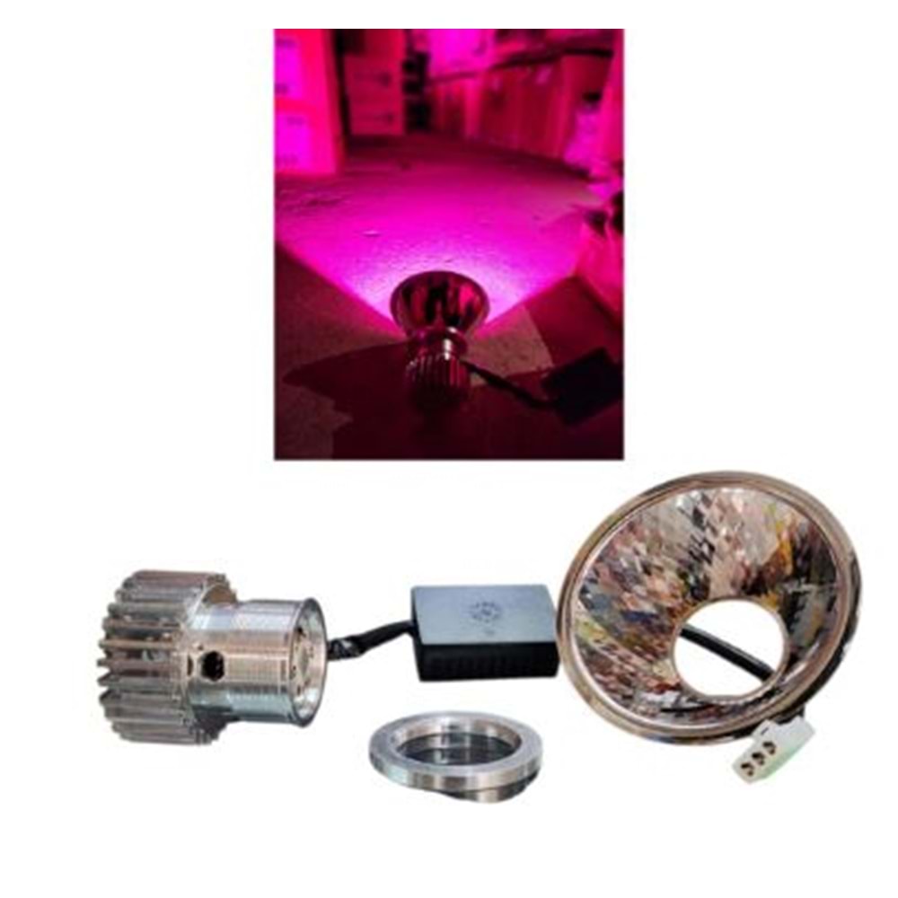 ZENON FAR LEDLİ FANLI PEMBE