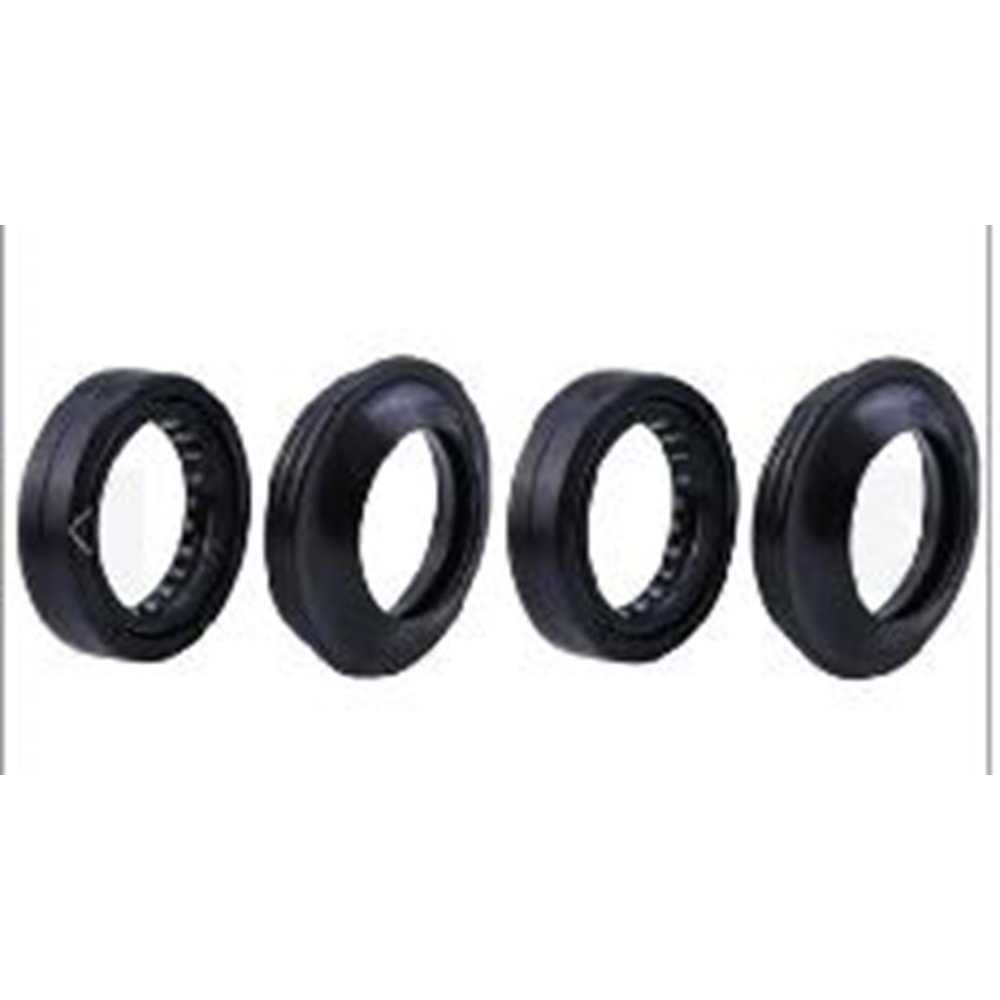 ÖN AMORTİSÖR KEÇE (4 lü takım) 43mm KASALI