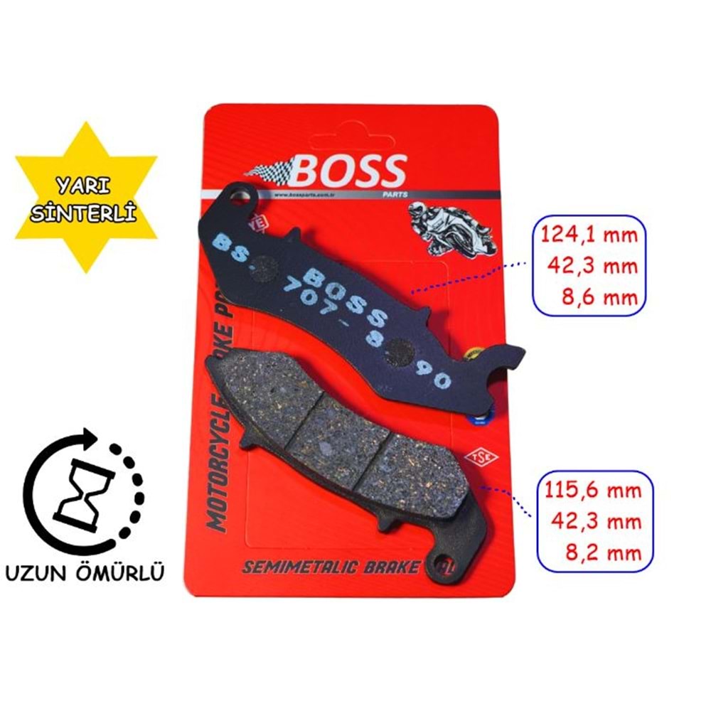 ÖN FREN BALATASI DİSK RKS SRK125