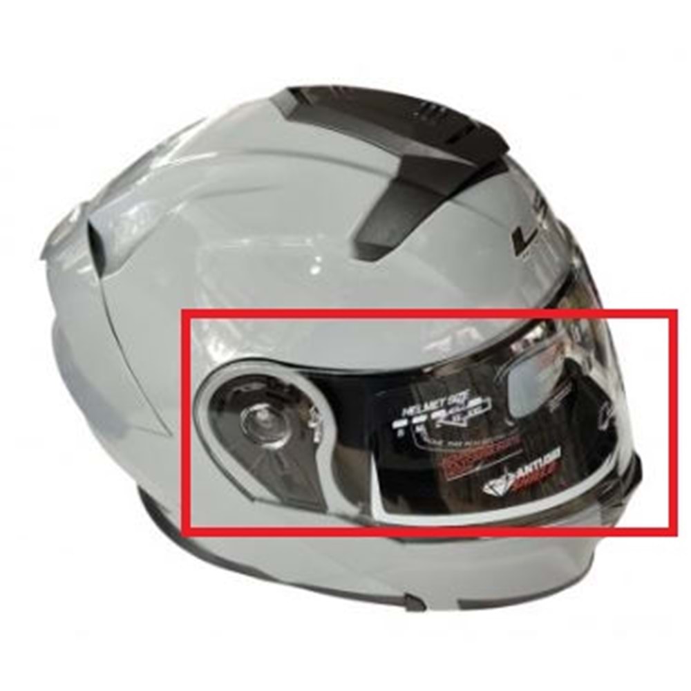 KASK CAMI ÇENESİ AÇILAN GÖZLÜKLÜ LS5 MODEL