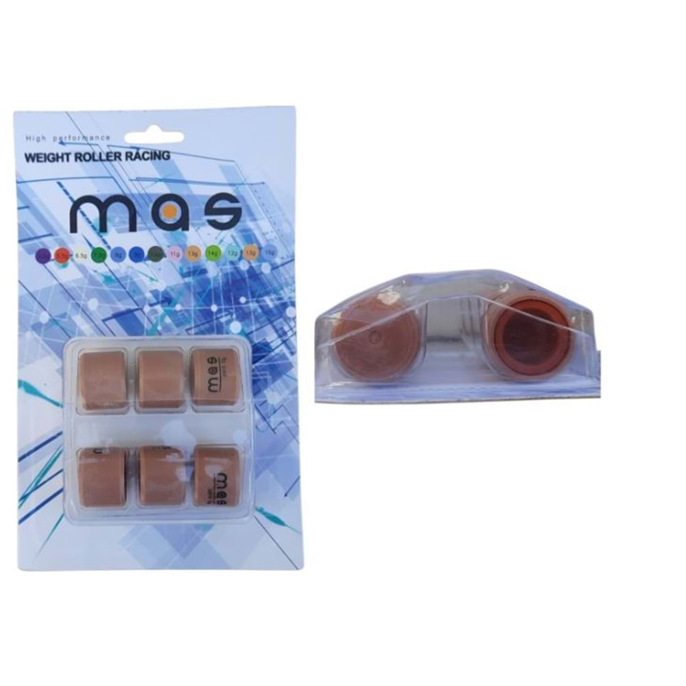 ÖN VARYATÖR TAHRİK BİLYASI 6 AD JUPİTER 125, NTORQ, ACTİVA S, ACTİVA 125İ, DİO, PCX, LX200 VRS 125-HERO DASH (13 GRM) MAS-UMT