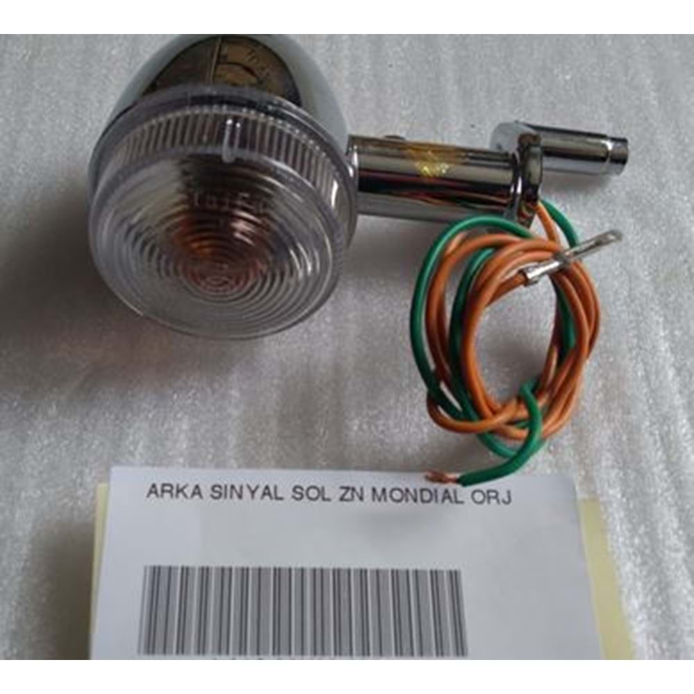 ARKA SİNYAL SOL ZN MONDİAL ORJ