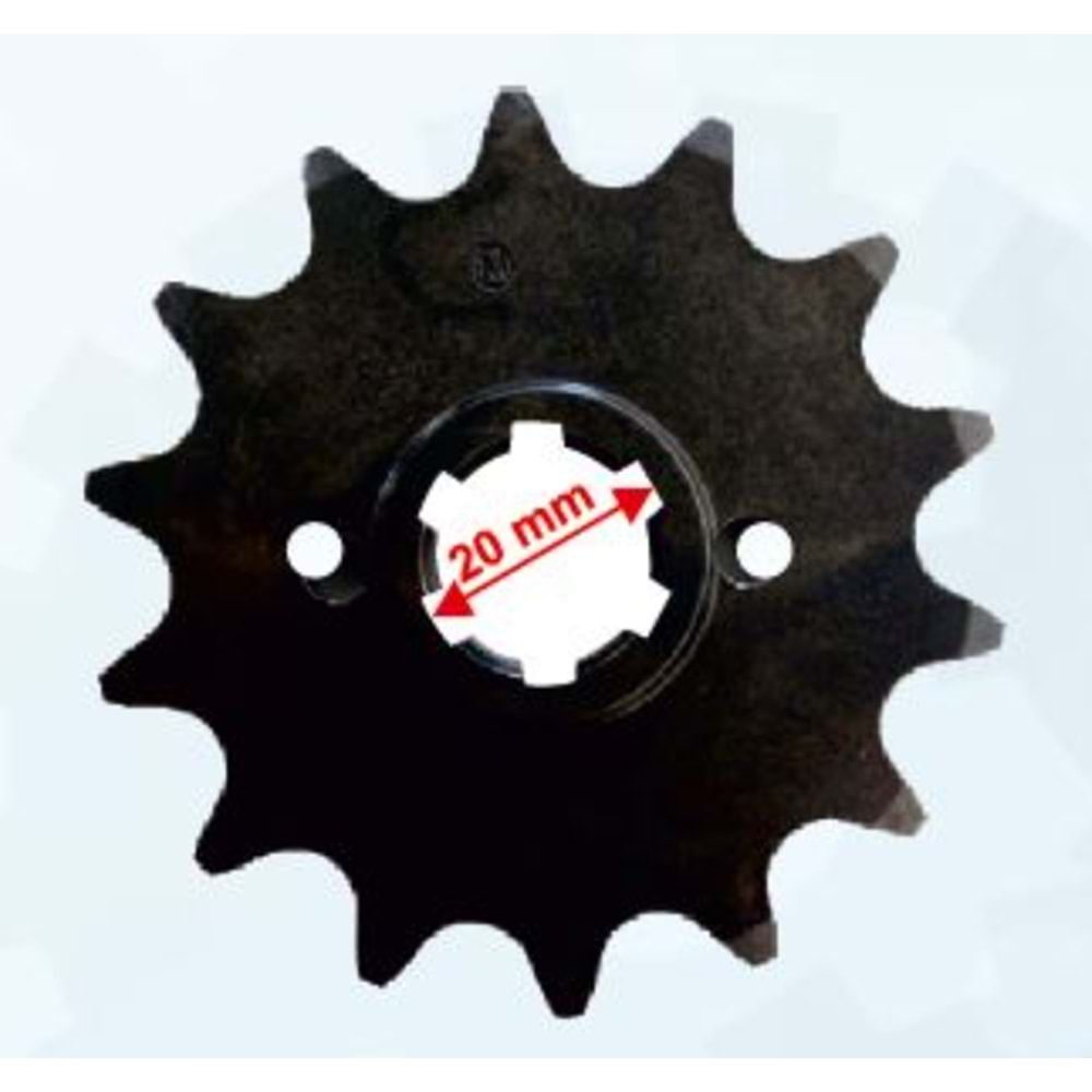 ÖN DİŞLİ MCT CHOOPER 14T-520 RKS blackwolf