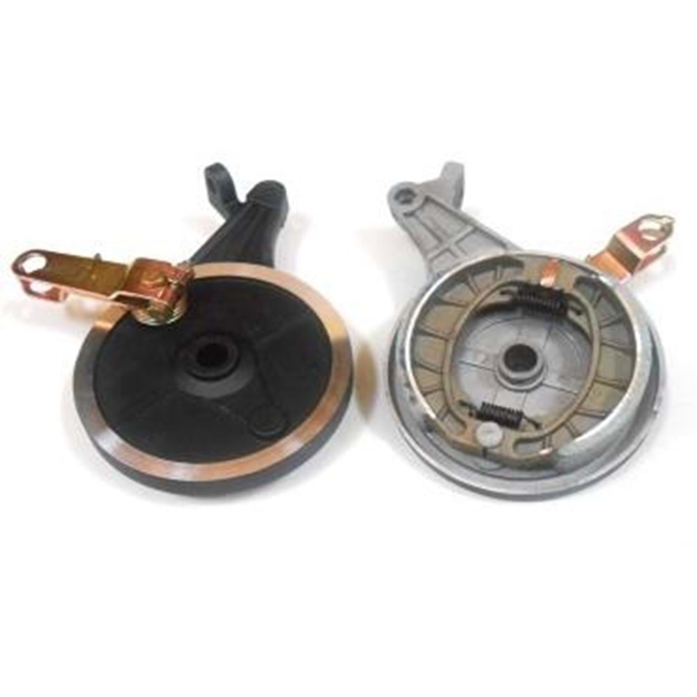 E-BİSİKLET ARKA KAMPANA BALATALI siyah 15mm ARORA