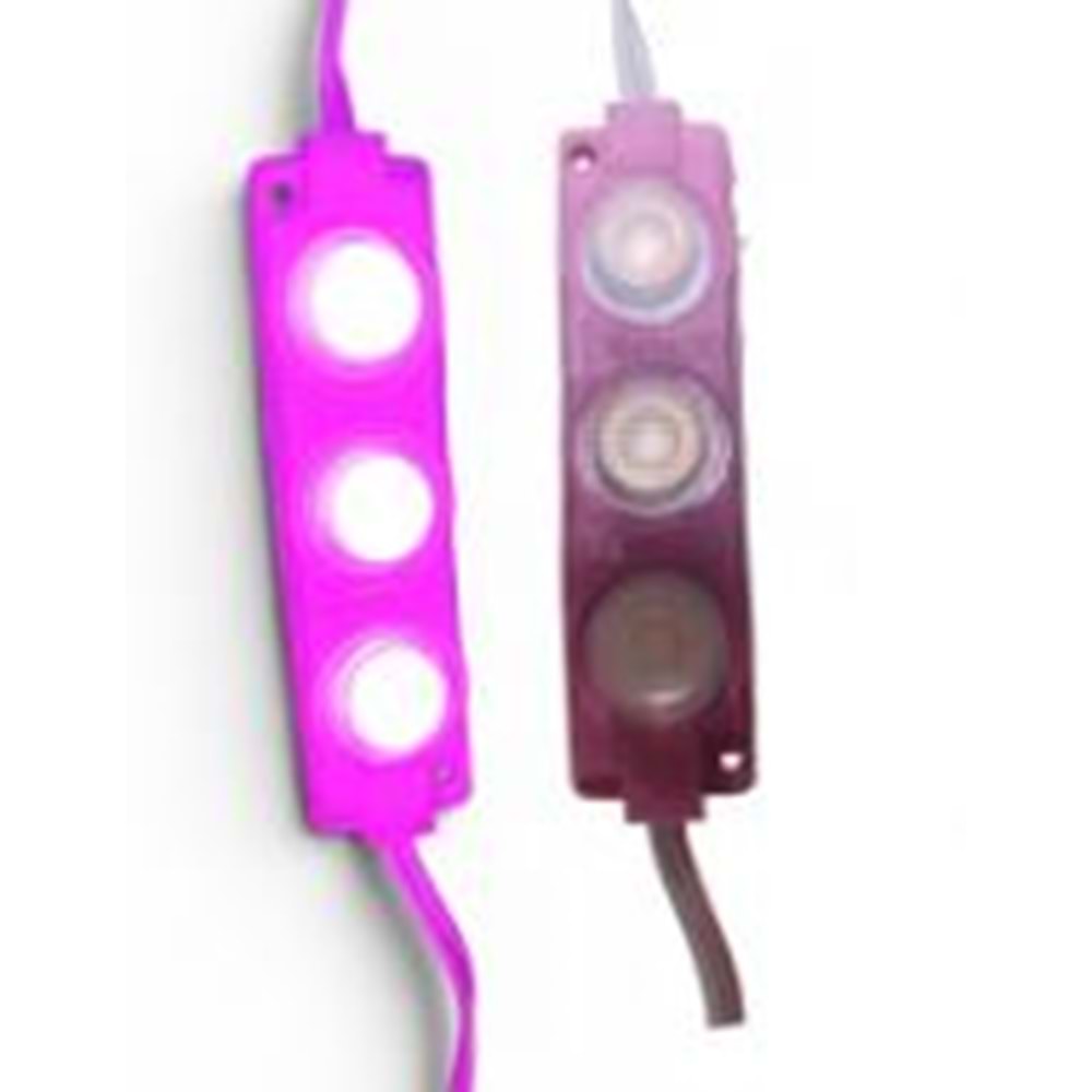 LEDLİ LAMBA 3 LÜ pembe