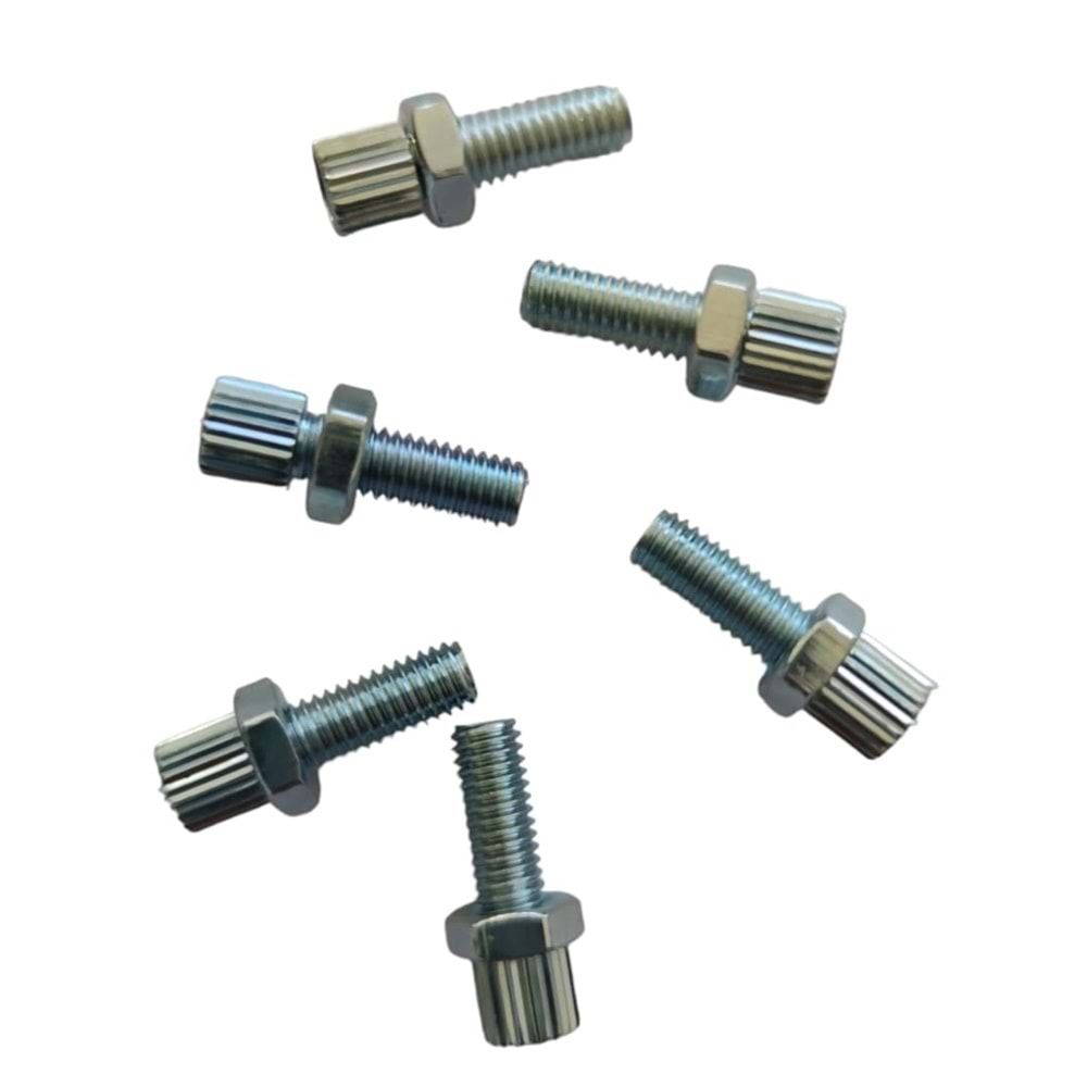 MOBYLETTE FREN AYAR VİDASI 6mm yarıksız