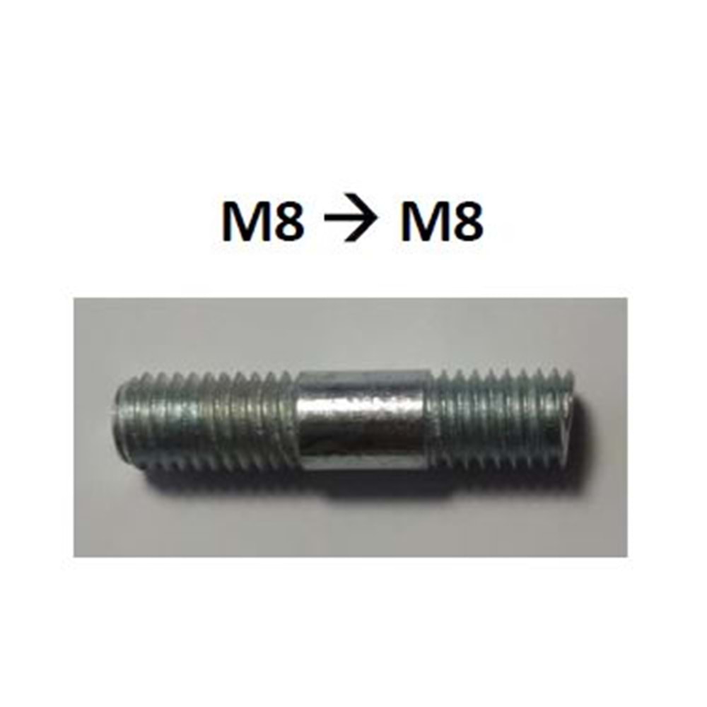 EKSOZ SAPLAMASI ad 8-8 metrik CG