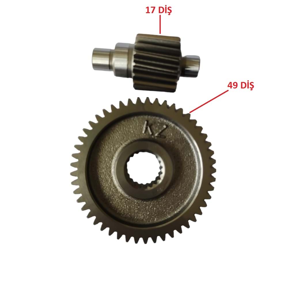 ŞANZUMAN performans DİŞLİ 50/80 SCOOTER