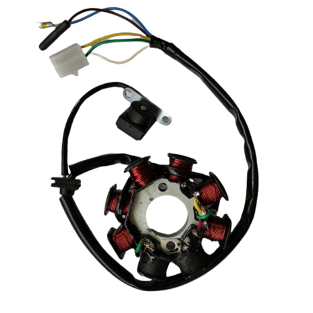 STATÖR 6+2 BOBİN SOFT 50/REVOLT/VOLTA RS5 (5 kablolu)