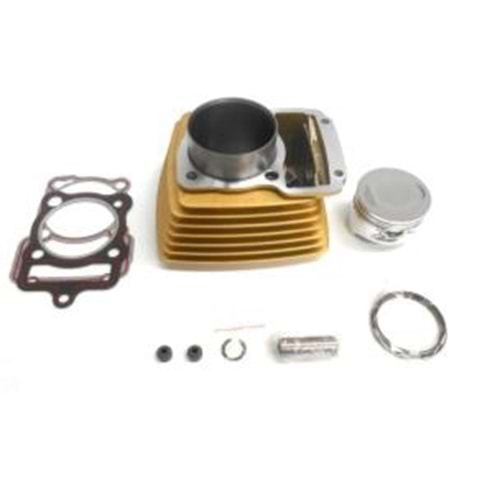 SİLİNDİR KOMPLE 62.00mm-13p-69boy çıta CG150 sarı