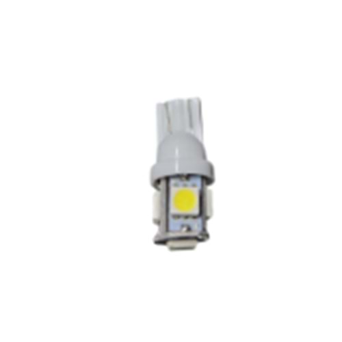 12V DİPSİZ LEDLİ AMPÜL BEYAZ 5 LEDLİ