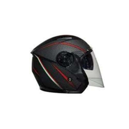 KASK ÇENESİZ gözlüklü
