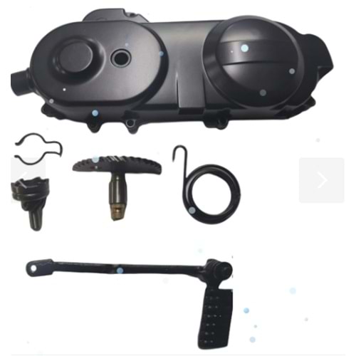KARTER KAPAĞI SOL (depraj kapağı) 50 SCOOTER KOMPLE SET