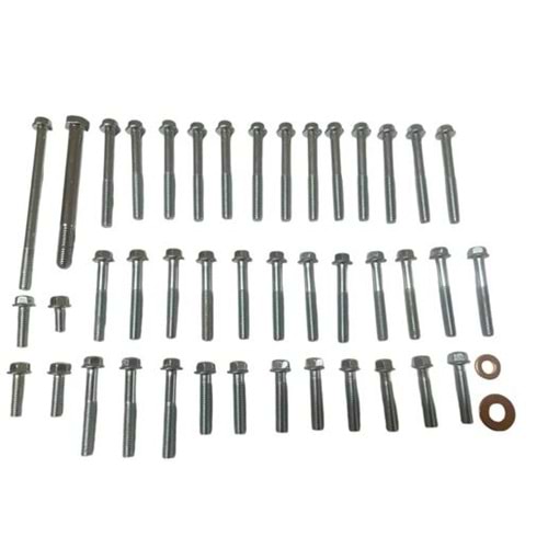 MANYOTA+DEPRAJ KAPAK VİDA TAKIMI 44 PARÇA CUB