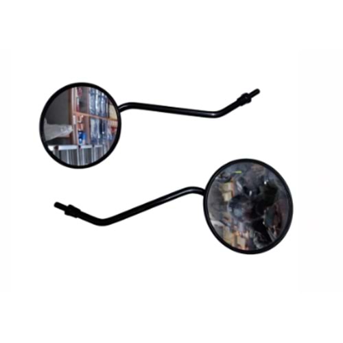 AYNA SİYAH UZUN yuvarlak 8mm E-BİSİKLET TK HSB