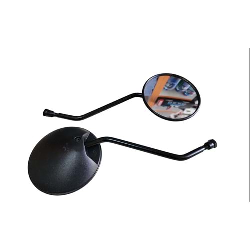 AYNA SİYAH UZUN yuvarlak 8mm E-BİSİKLET TK HSB