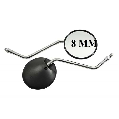 AYNA YUVARLAK AGK 8mm TAKIM