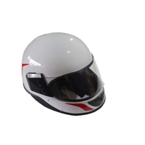 KASK ÇENELİ BEYAZ