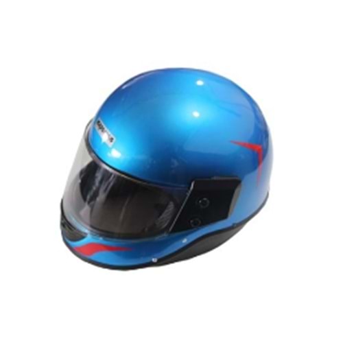 KASK ÇENELİ MAVİ