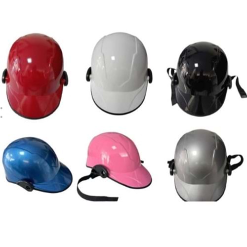 KASK JOKEY TİP CAMLI BEYAZ