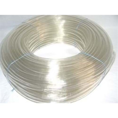 BENZİN HORTUMU 9 X 5 mm ŞEFFAF (25mt)