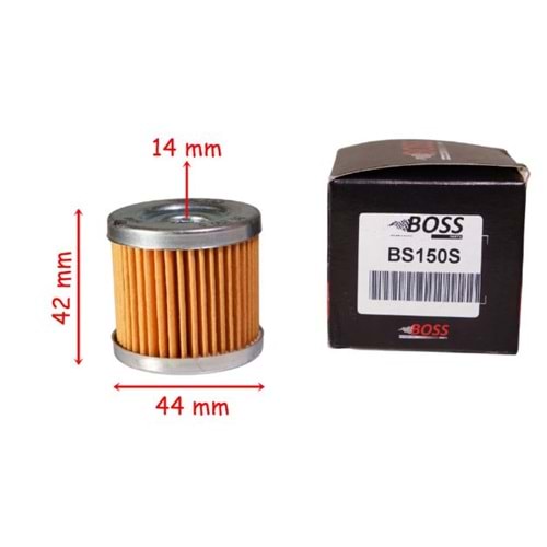 ZONTES 150S YAĞ FİLTRESİ BOSS BS150S 44-42-14 mm
