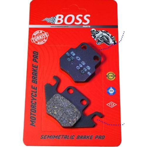FREN BALATA DİSK DES 125 RKS BOSS988