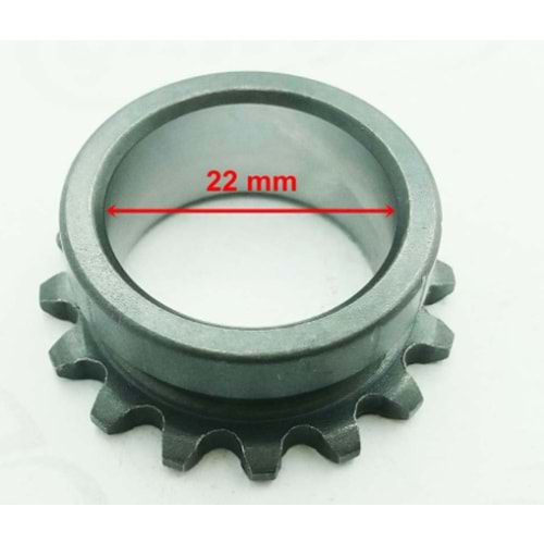 125 MH-MR-MC EKSANTRİK ALT DİŞLİ 16T ÖM
