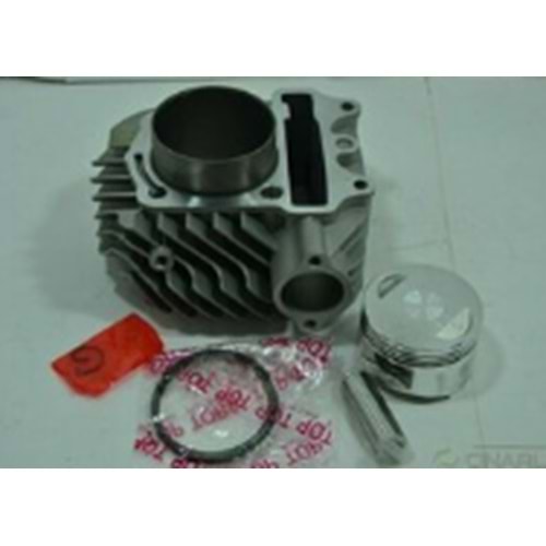 SİLİNDİR KOMPLE 57.40MM-15p-69boy 150cc SCOOTER ZAT 86.5 çapraz