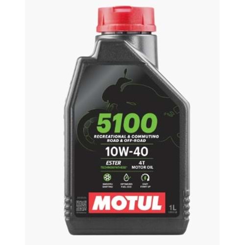 YAĞ 1 LT 10/40 5100 MOTUL
